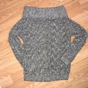 Off the shoulder sweater